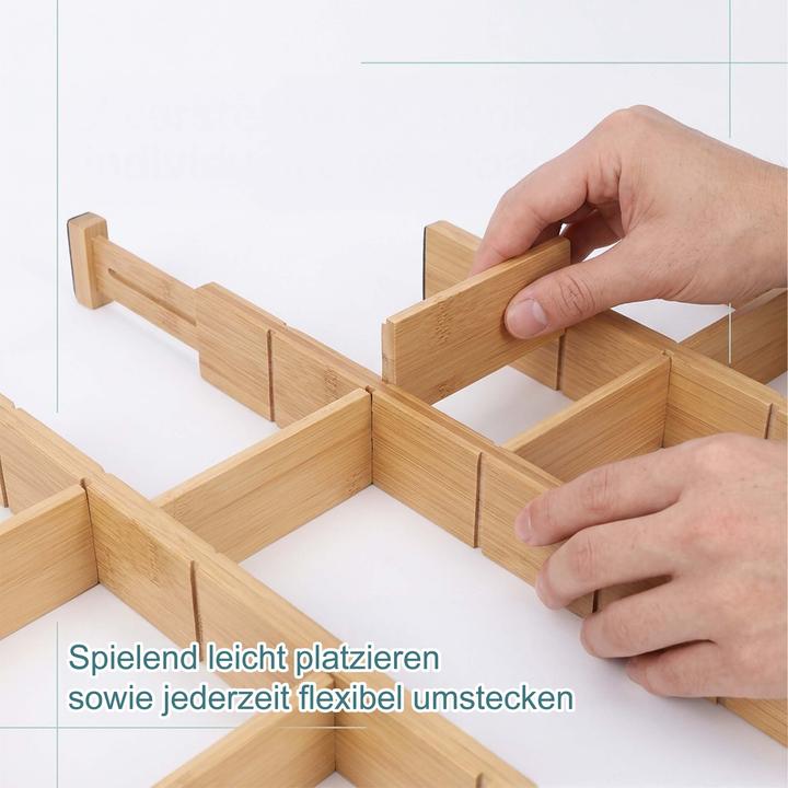 Produktbild Relaxdays 22-tlg. Schubladentrenner-Set