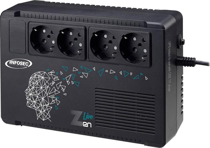 Actual product image Infosec Zen Live 650 (650 VA, 390 W)