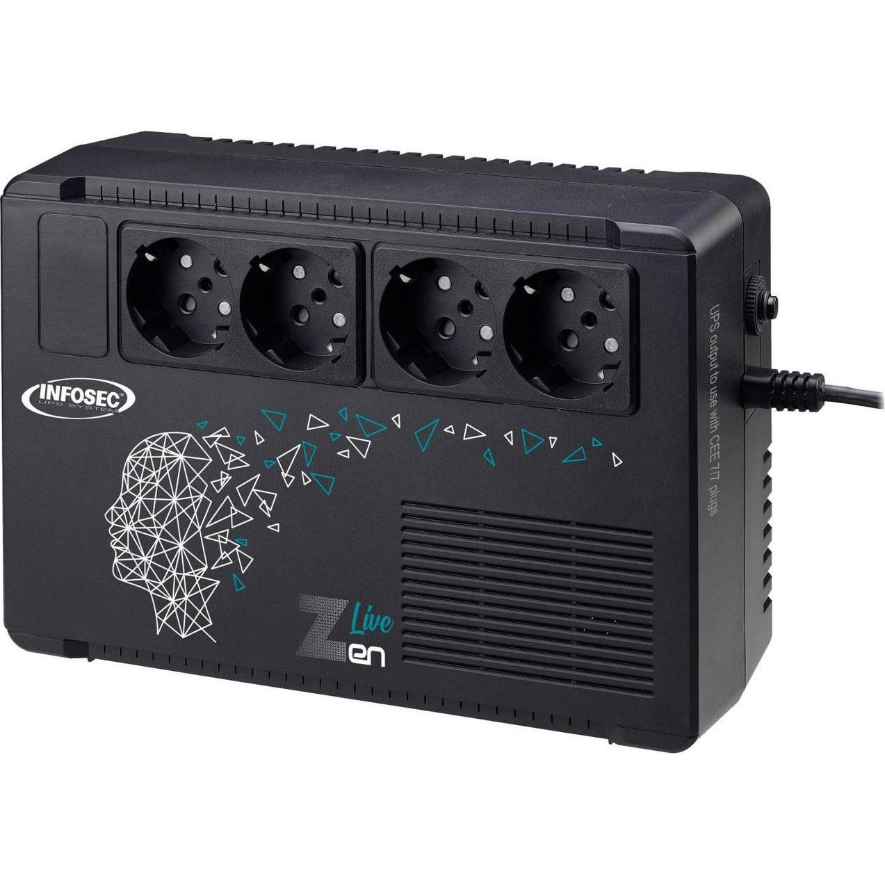 Infosec Zen Live 650 (650 VA, 390 W) (66082)