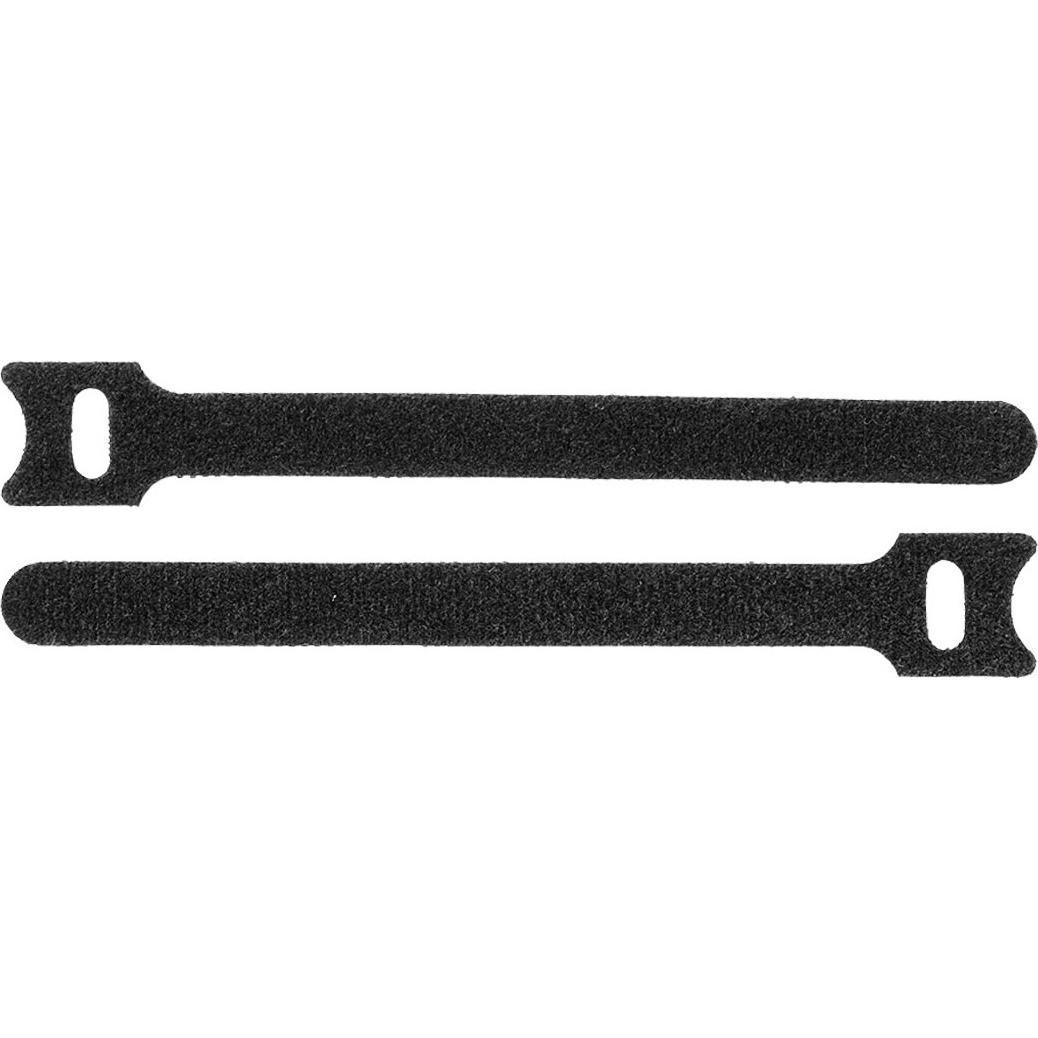 ProXtend, Kabelbinder, Hook and Loop 15cm x 12mm Black 10pcs (Klettkabelbinder, 150 mm, 10 Stk.)