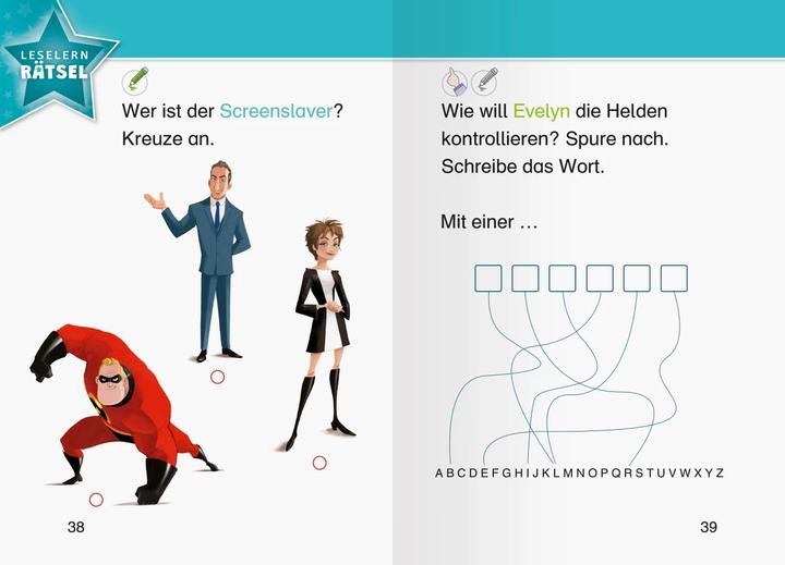 Immagine prodotto Ravensburger Disney: Die Unglaublichen 2 - Lesen lernen mit den Leselernstars - Erstlesebuch - Kinder ab 6 (Tedesco, Sarah Dalitz, La Walt Disney Company, 2024)