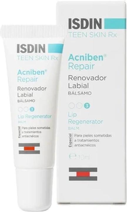 Immagine prodotto Isdin Acniben Rx Repair Lip Balm 10ml (Trattamento labbra colorato, 10 ml)