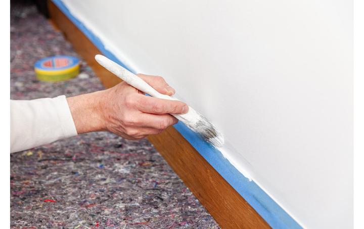 Produktbild tesa 4460 2in1 Präzisionskrepp, doppellagiges Malerband, UV- und wetterbeständig, 25mm x 25m (25 mm)