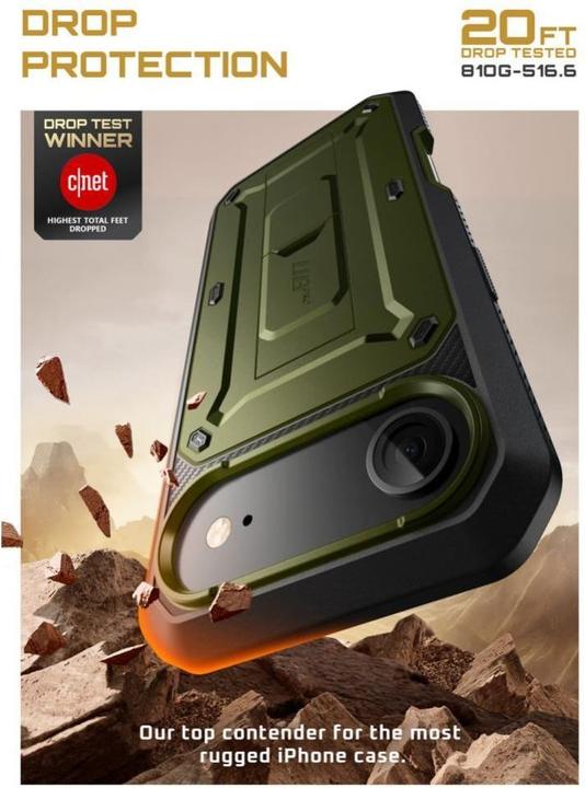 Actual product image Supcase UB Pro Case für iPhone 17 Air - Grün (Apple iPhone 17 Pro)