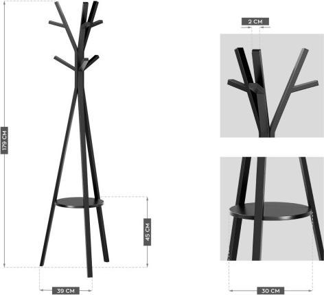 Produktbild Mark Adler Kleiderbügel Host 4.0 Schwarz