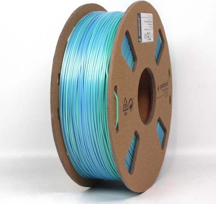 Image du produit Gembird Filament, PLA Silk Rainbow, 1.75 mm, 1 kg (1000 g)