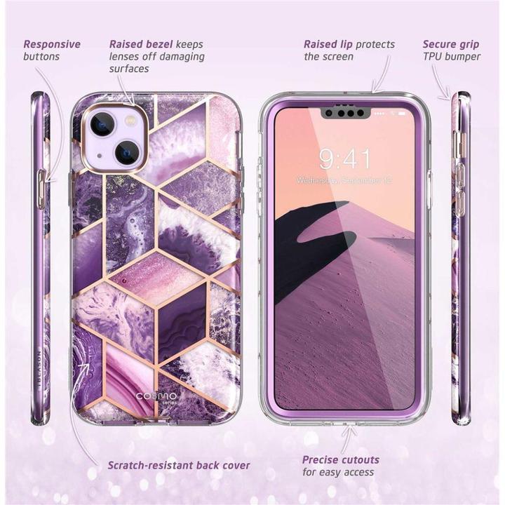 Immagine prodotto Supcase Cosmo Iphone 14 Plus Marble Purple (Apple iPhone 14 Plus)