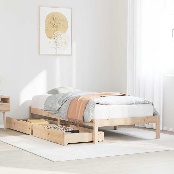 Actual product image vidaXL Bed without mattress 180x200 (180 x 200 cm)