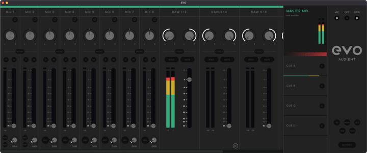 Actual product image Audient EVO 16 (USB)