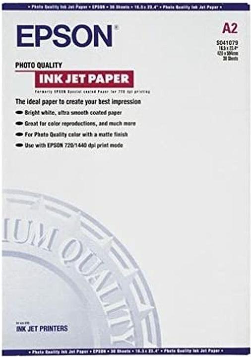Produktbild Epson Photo Paper A2 (102 g/m², A2, 30 Stk.)