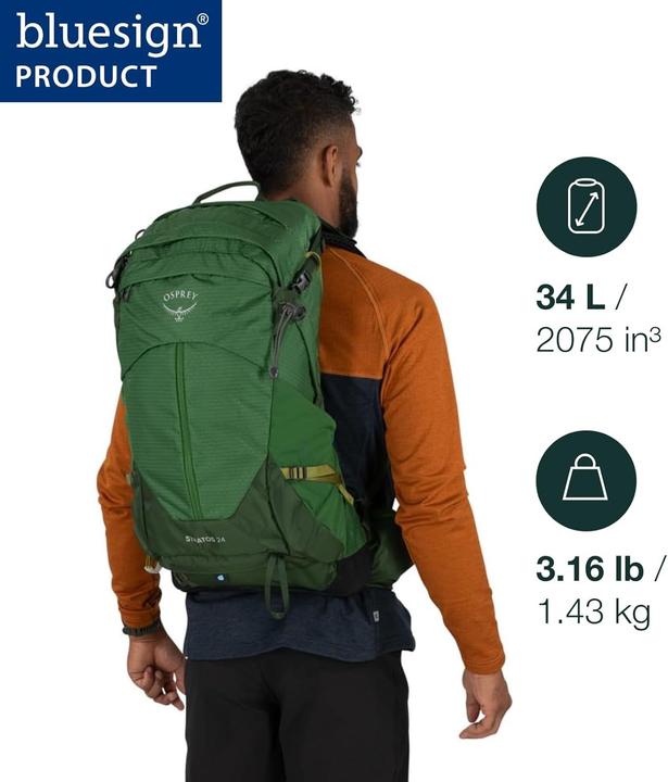 Actual product image Osprey Stratos 34 (34 l)