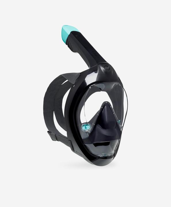 Subea Schnorchelmaske Tauchen Damen/Herren - Easybreath 900 schwarz