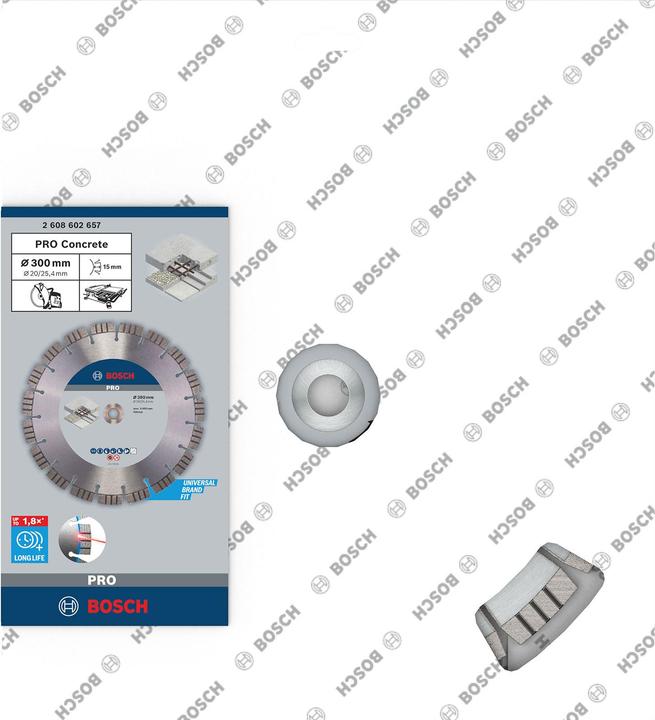 Produktbild Bosch Professional Zubehör PRO Concrete Diamanttrennscheibe, 300 x 20/25,4 mm