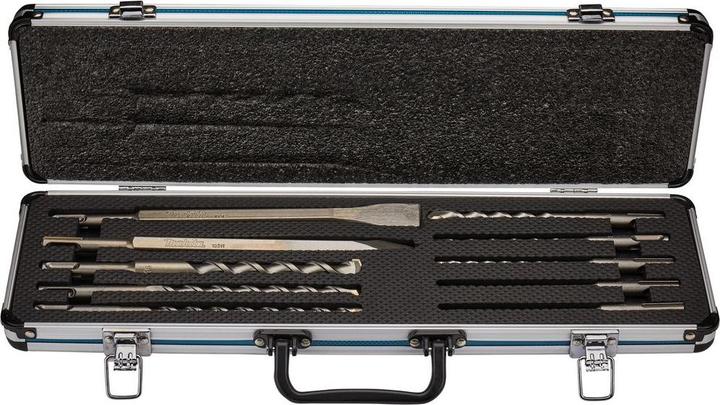 Actual product image Makita SDS-PLUS Bohrer- und Meisselset 10 tlg. SDS-PLUS • Bohrer und Meissel • 10 teilig