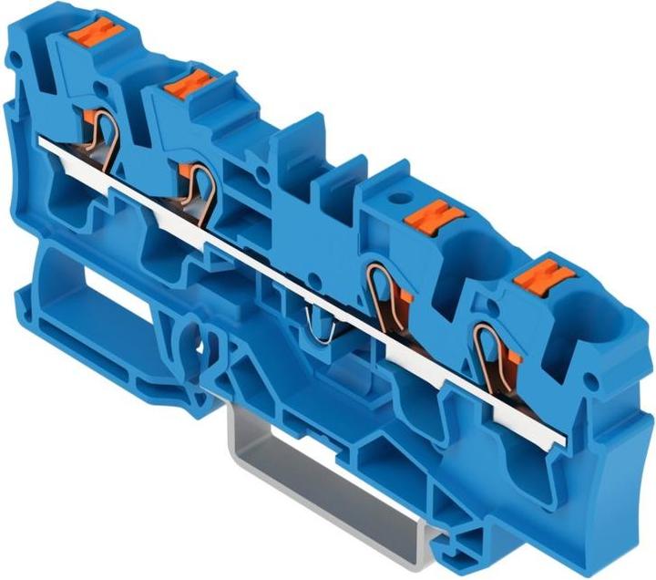 Image du produit Wago Borne de passage 6.20 mm Push-