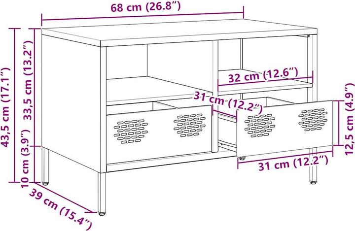 Image du produit vidaXL TV-Schrank