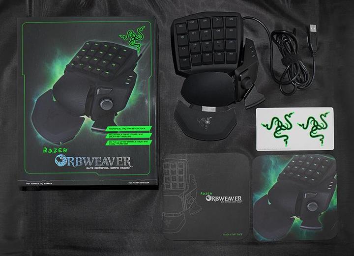 Actual product image Razer Orbweaver Chroma (Numeric keypad, Cable)