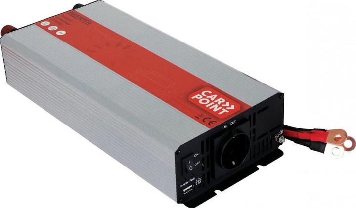 Actual product image Carpoint Omvormer Grijs