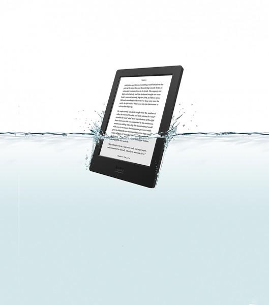 Actual product image Kobo Aura H2O (6.80", 4 GB, Black)