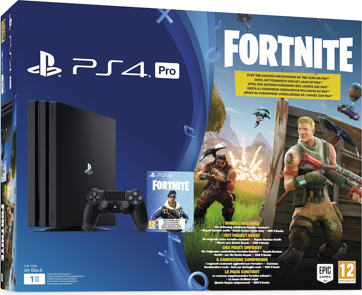 Produktbild Sony Playstation 4 Pro, Fortnite Royal Bomber Pack