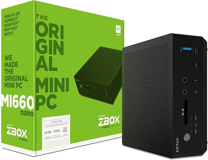 Produktbild Zotac MI660 nano (Intel Core i7-8550U)