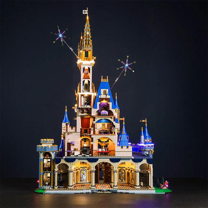 Immagine prodotto BrickBling Set di luci a LED per LEGO - Castello Disney (43222), incluso il telecomando