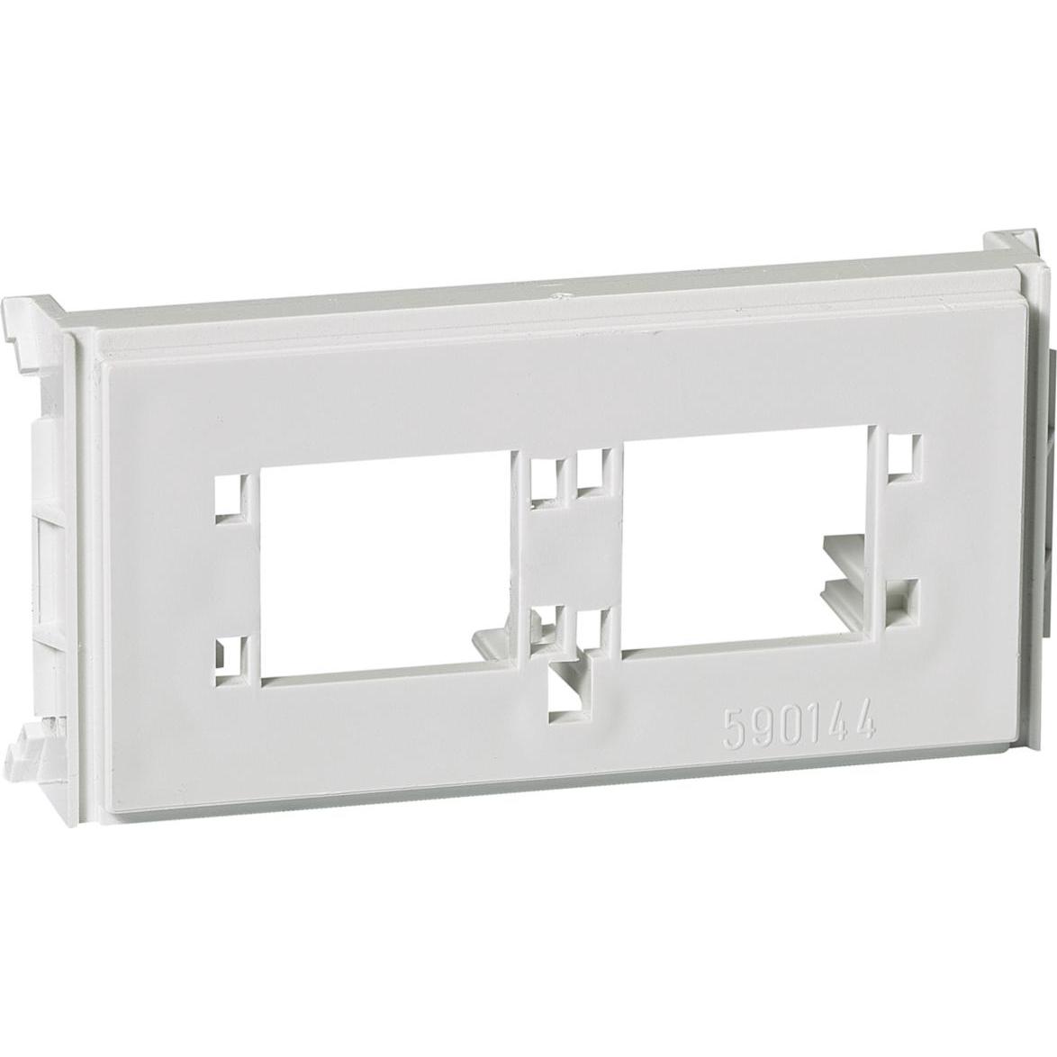 Schneider, Verteilerschrank Zubehör, Montageplatte 2XREICHLE & DM-BU. RJ45 R9010 5971873