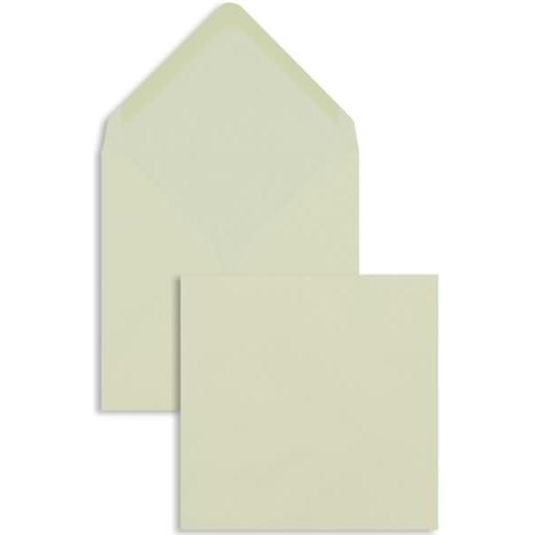 Blanke, Briefumschlag, Briefumschläge 130x130mm 100g/qm gummiert VE=100 Stück biscuit (100 x)