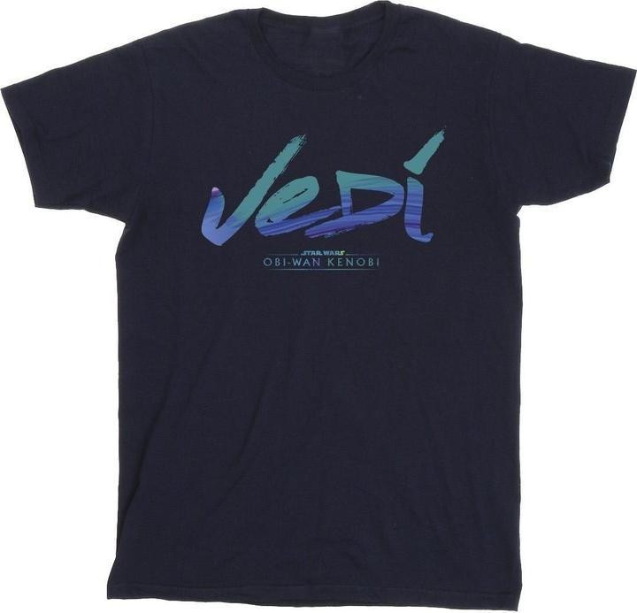 Image du produit Star Wars - T-shirt OBI-WAN KENOBI JEDI PAINTED FONT - Garçon (152, 158)