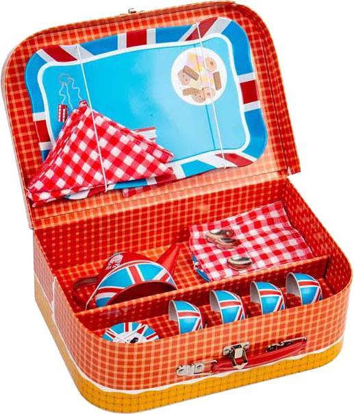 Bigjigs London Teeservice-Spielset, 24-teilig.