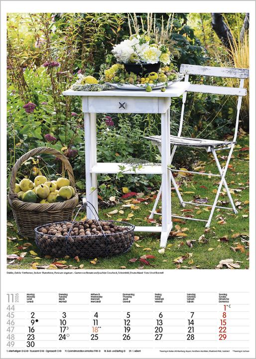 Actual product image Gartenträume 2026 (30 x 42 cm)