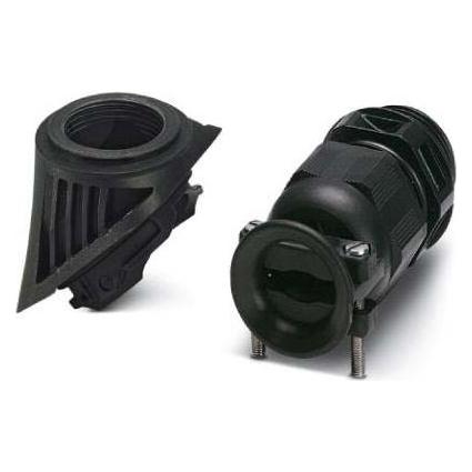 Phoenix Contact Nero Hc-B-Gtrs-M25-Plrbk Pressacavo M25 In Plastica Nera 1 Pz., Accessori Per Cavi,