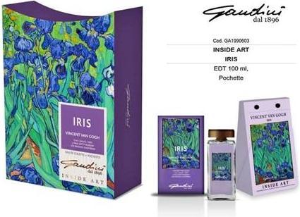 Actual product image Gandini Inside Art Iris Eau De Toilette 100 Ml Spray + Pouch (Eau de toilette)