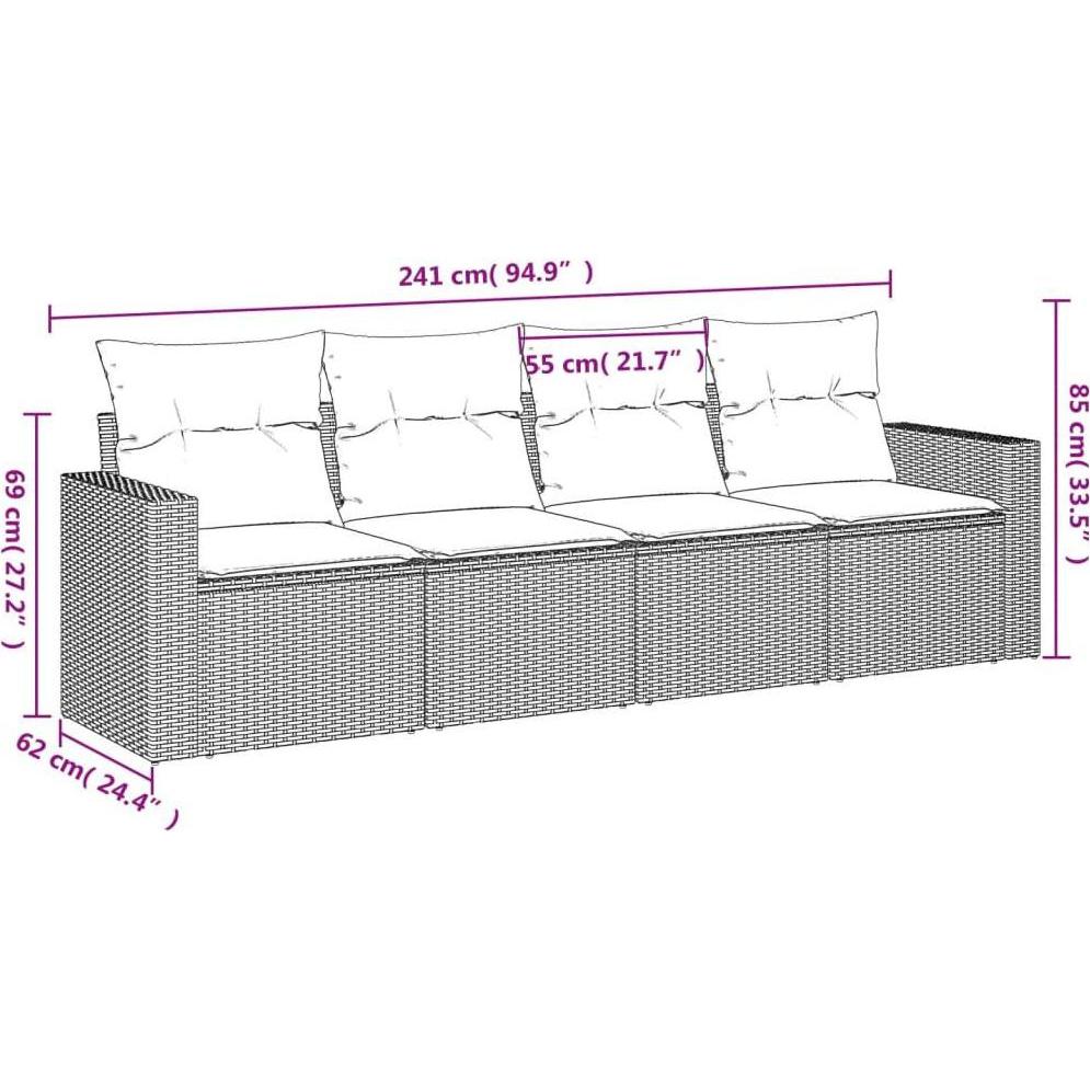 Thumbnail - VidaXL, Gartenlounge, Jolyn