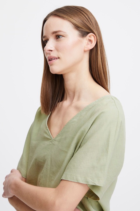Produktbild B.young BYFALAKKA VNECK BLOUSE 20814548 (46)