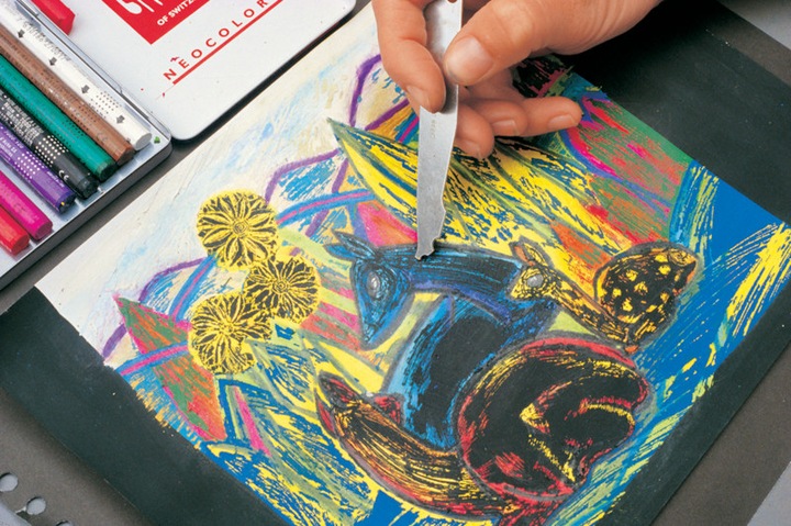 Produktbild Caran d'Ache Neocolor I Metallschachtel (Mehrfarbig, 10 x)
