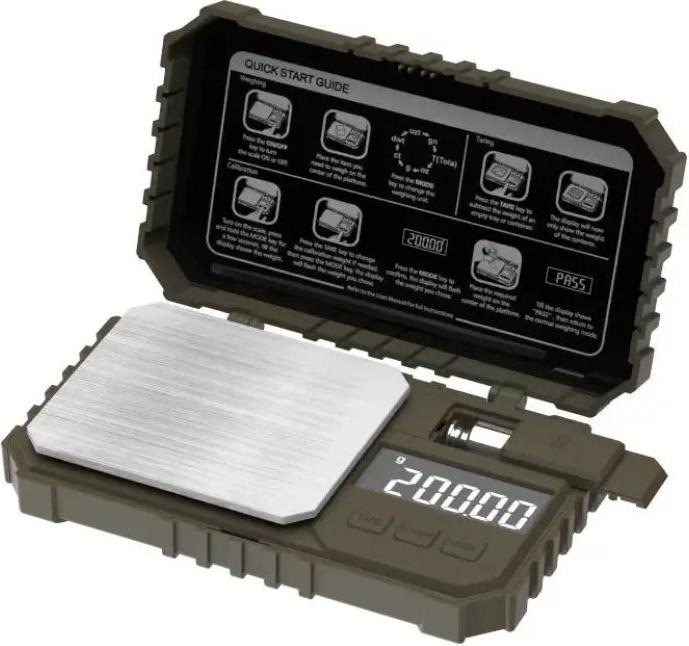 Immagine prodotto Swissdetector Bilancia tascabile di precisione 500g x 0,01g Gioielleria Bilancia da grammi