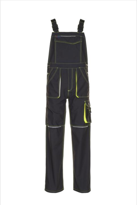 Produktbild Planam Latzhose Basalt Neon anthrazit/gelb 46 (46)