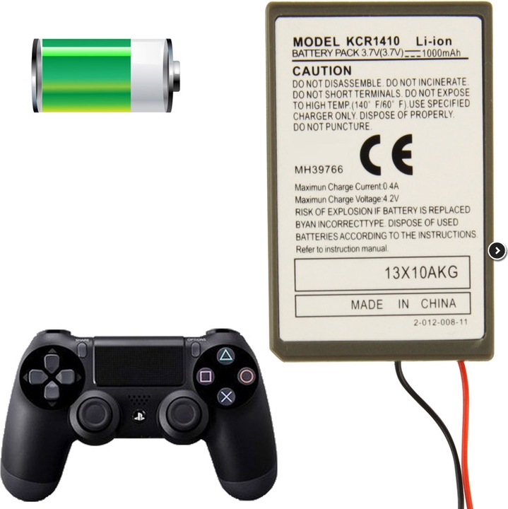 Produktbild NoName Playstation 4 DualShock V1 / Controller Battery