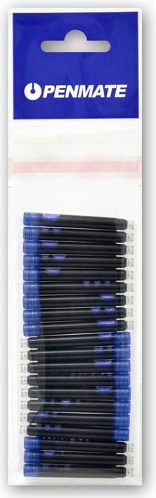 Penmate Virtuo blaue Tintenpatronen 20 Stück (20 Stück)