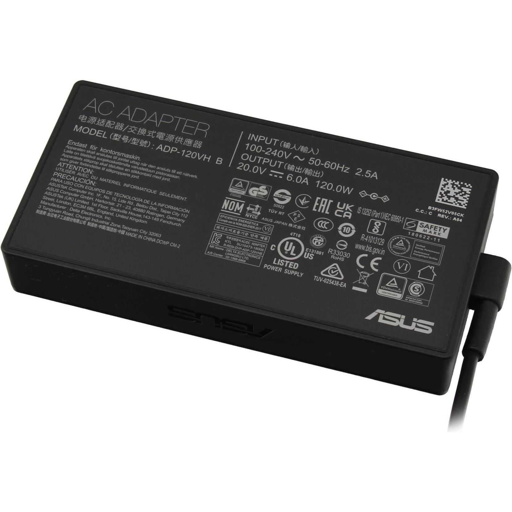 ASUS 0A001-01200000 (120 W), Notebook Netzteil, Schwarz