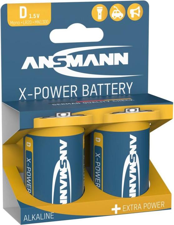 Produktbild Ansmann X-Power (2 Stk., D)