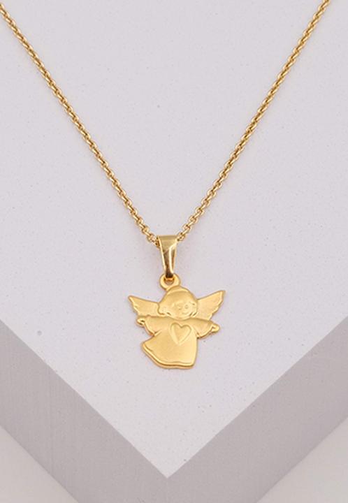 Image du produit Muau Angel pendentif yellow gold 750, 19x13mm (Or jaune 750/18K)