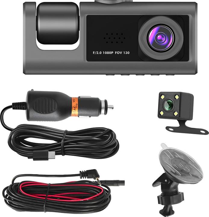 Actual product image xO XJ03 Car dashcam (Accelerometer, Built-in display, Full HD)