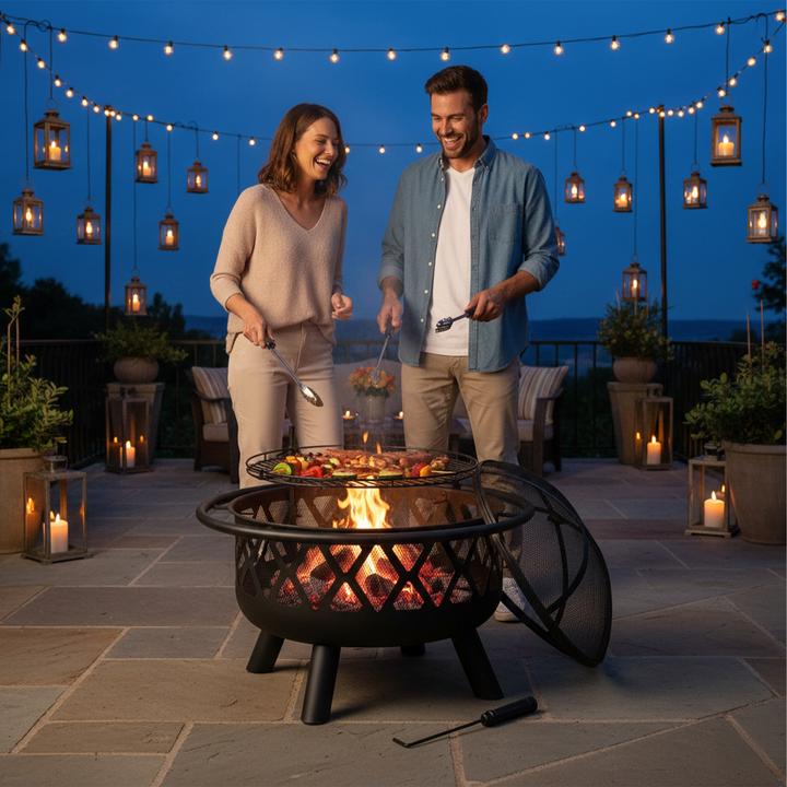 Actual product image Relaxdays Feuerschale (75 cm)