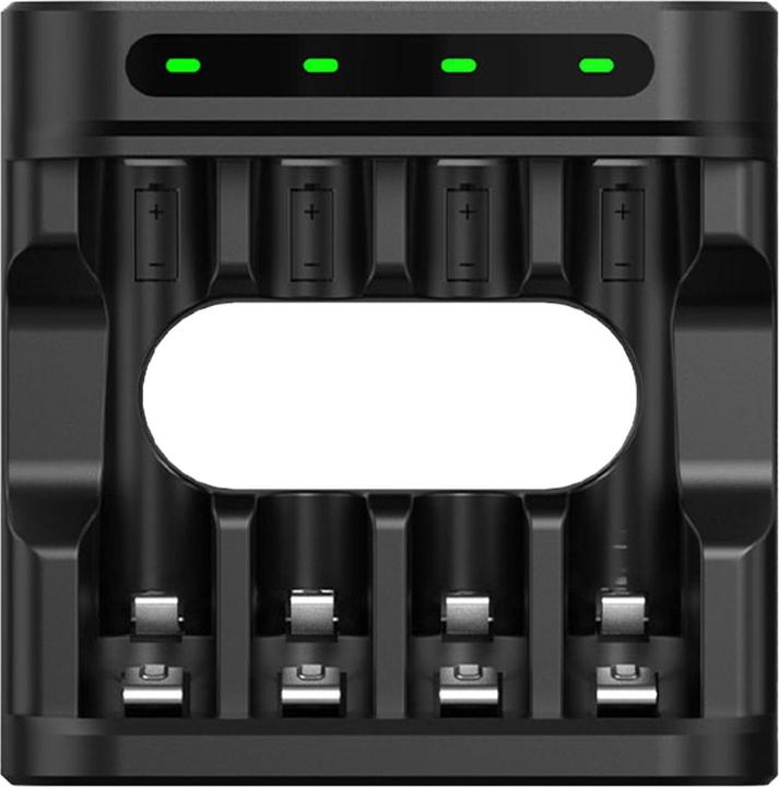 Produktbild Xtar Akku-Ladegerät für AAA/AA: Li-Ion/NiMH, 4 Schacht Universal Charger (AA, AAA)