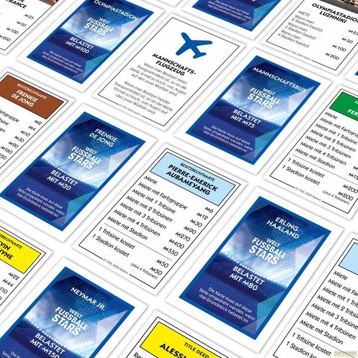 Produktbild Winning Moves Monopoly Weltfussball Stars (Deutsch)
