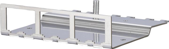 Metz Connect BTR module rack 6gang 1U 6 x E-DAT module integrated cable support grounding bolt M6 x 10 with M...