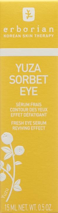 Image du produit Erborian Yuza Sorbet Eye (Soin des yeux Sérum, 15 ml, Journée)