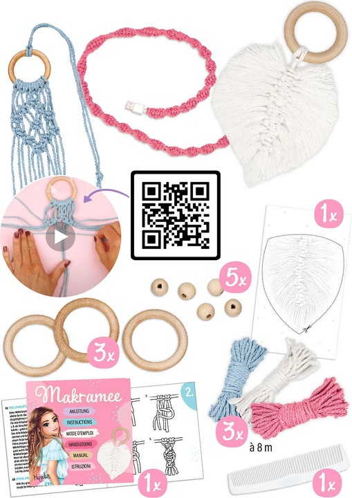 Actual product image Depesche Macrame DIY set (0010863)